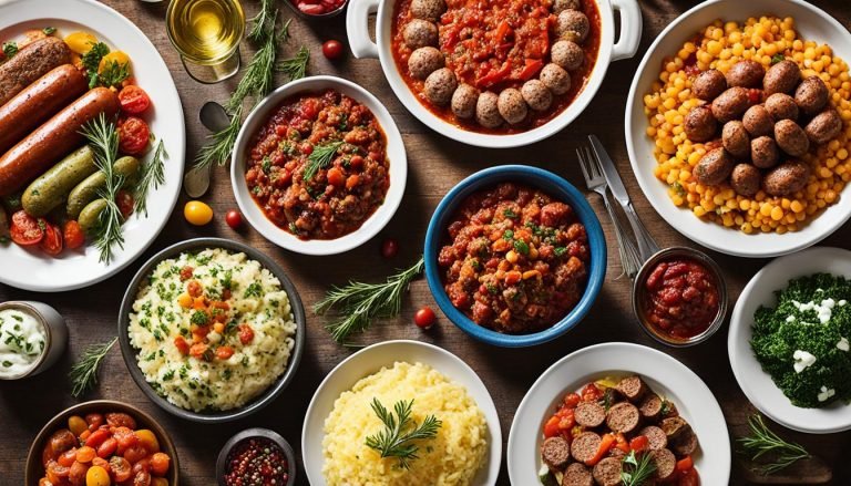 dinner ideas with ground sausage