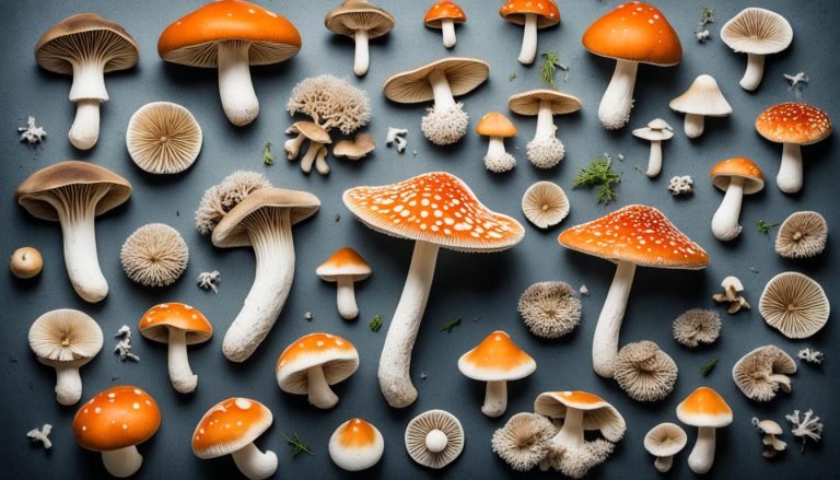 moldy mushrooms