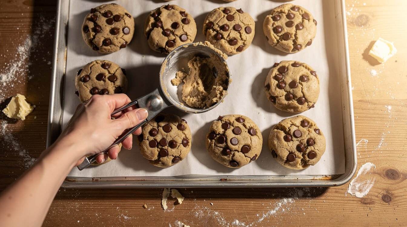bakery style chocolate chip cookies