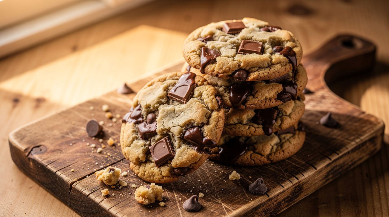bakery style chocolate chip cookies