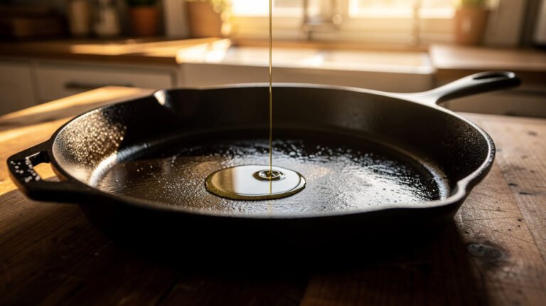 The Best Oil for Seasoning a Cast Iron Skillet (and the Mistake That Makes It Sticky)