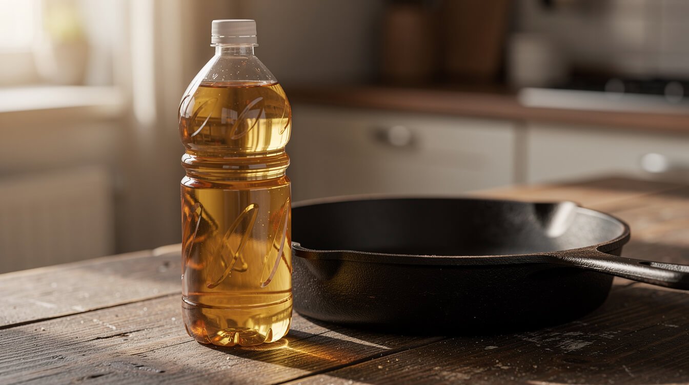 best oil for seasoning a cast iron skillet