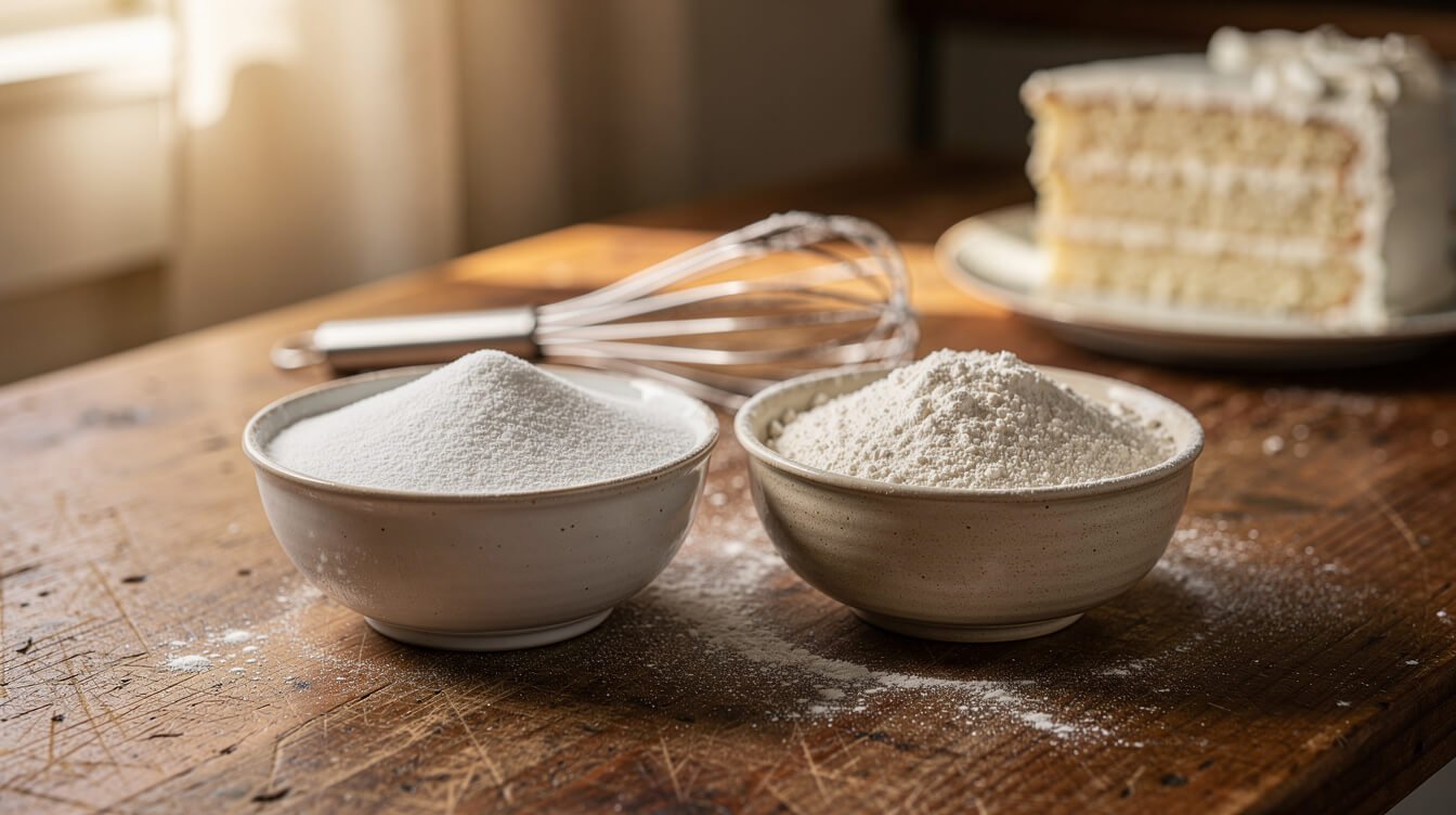 cake flour vs all purpose flour