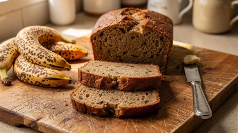 How to fix dense banana bread (slice it, and the crumb tells you which mistake you made)