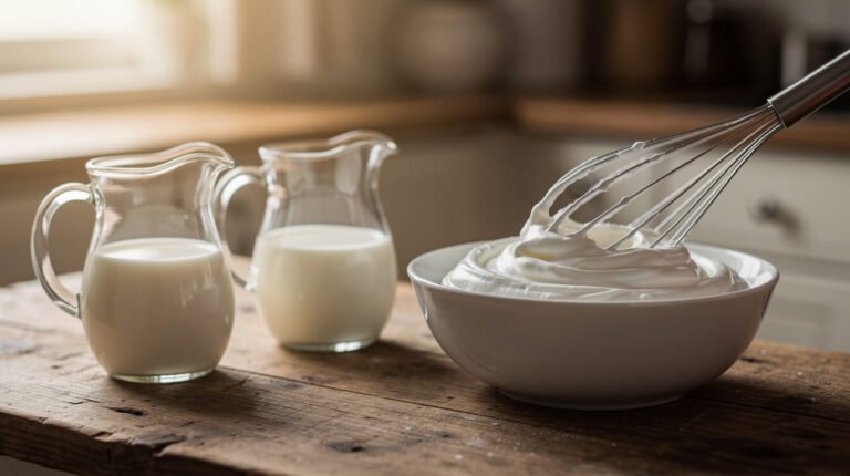 difference between whipping cream and heavy cream