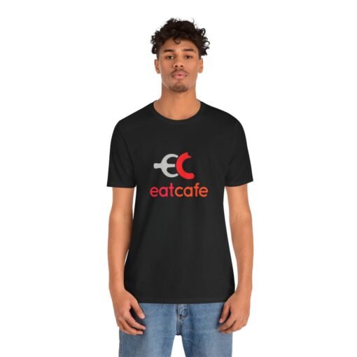 eat cafe logo t-shirt