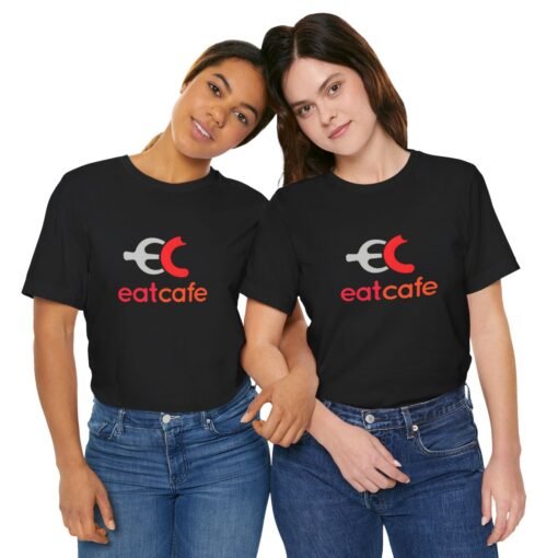 eat cafe logo t-shirt