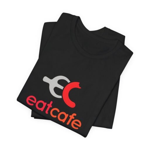 eat cafe logo t-shirt