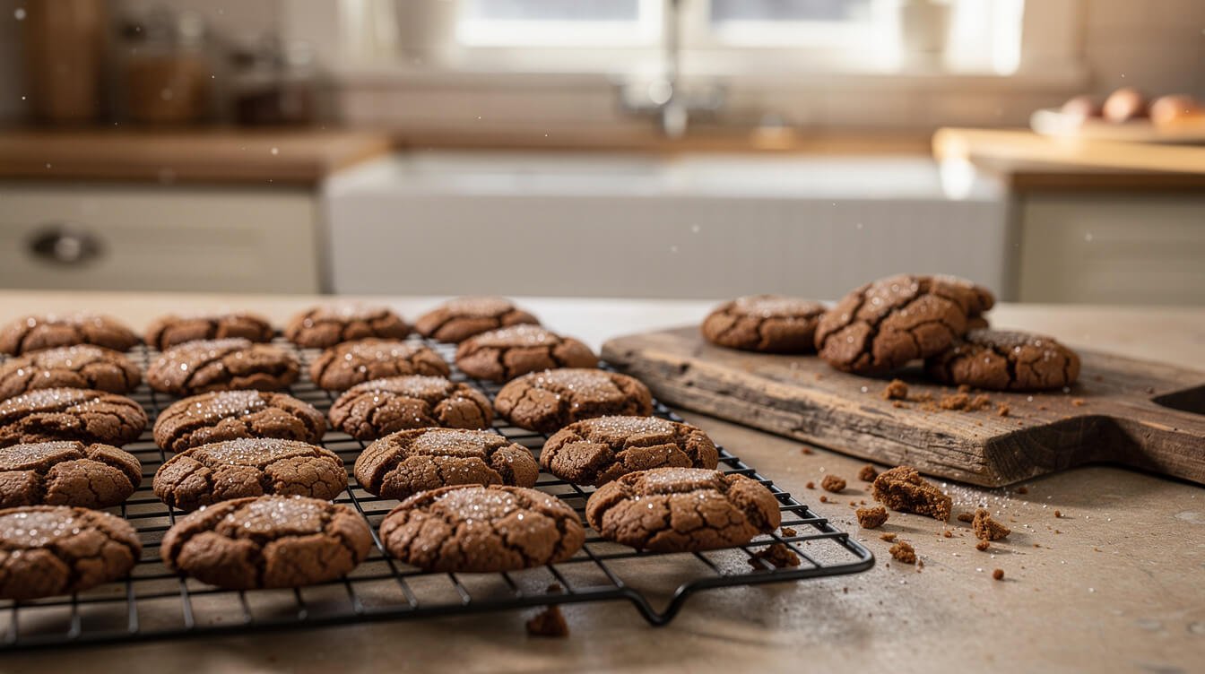 gingerbread molasses cookies