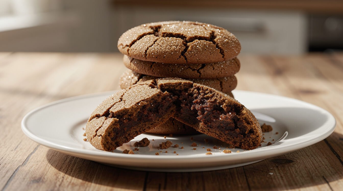 gingerbread molasses cookies