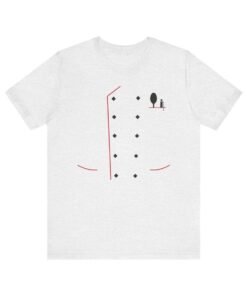 chef coat costume tee