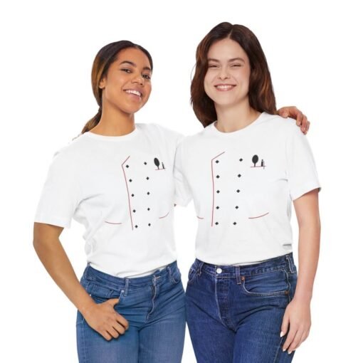Chef Coat Costume Tee | Culinary Uniform T-Shirt