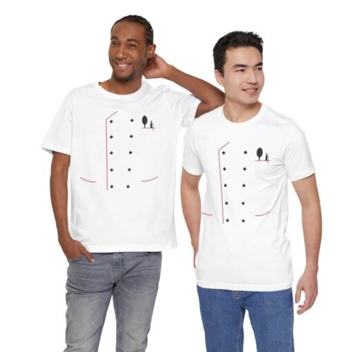 Chef Coat Costume Tee | Culinary Uniform T-Shirt