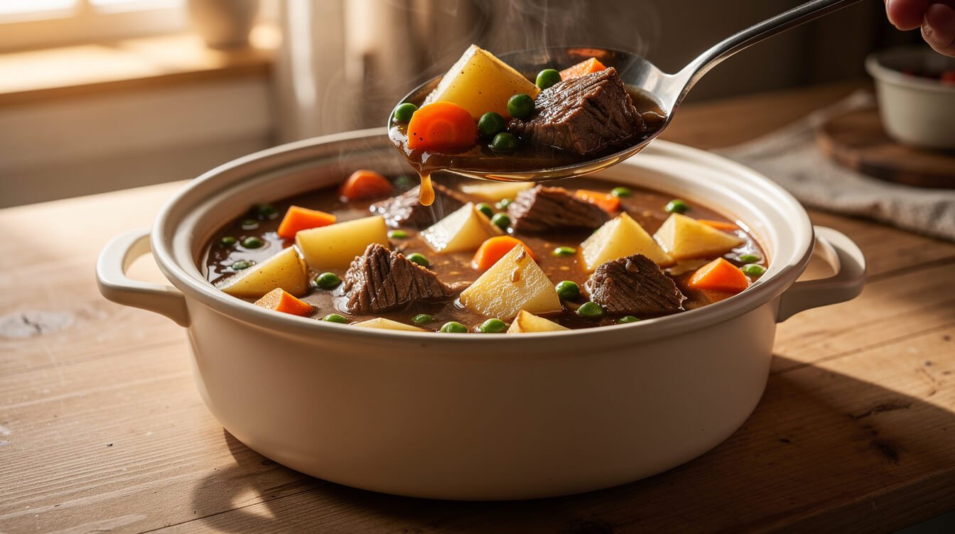 simple beef stew recipe in slow cooker