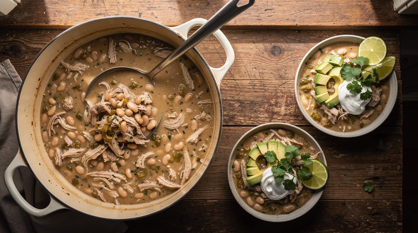 recipe for white bean chicken chili