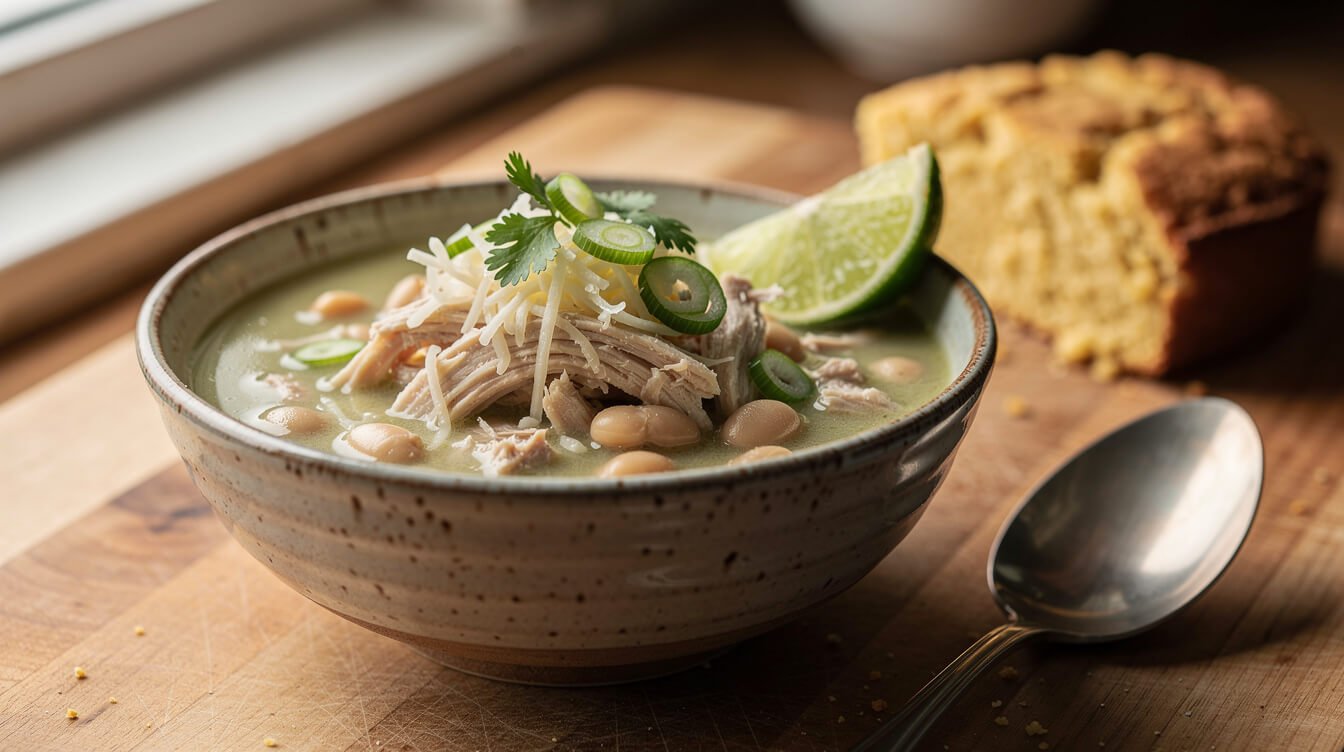 recipe for white bean chicken chili