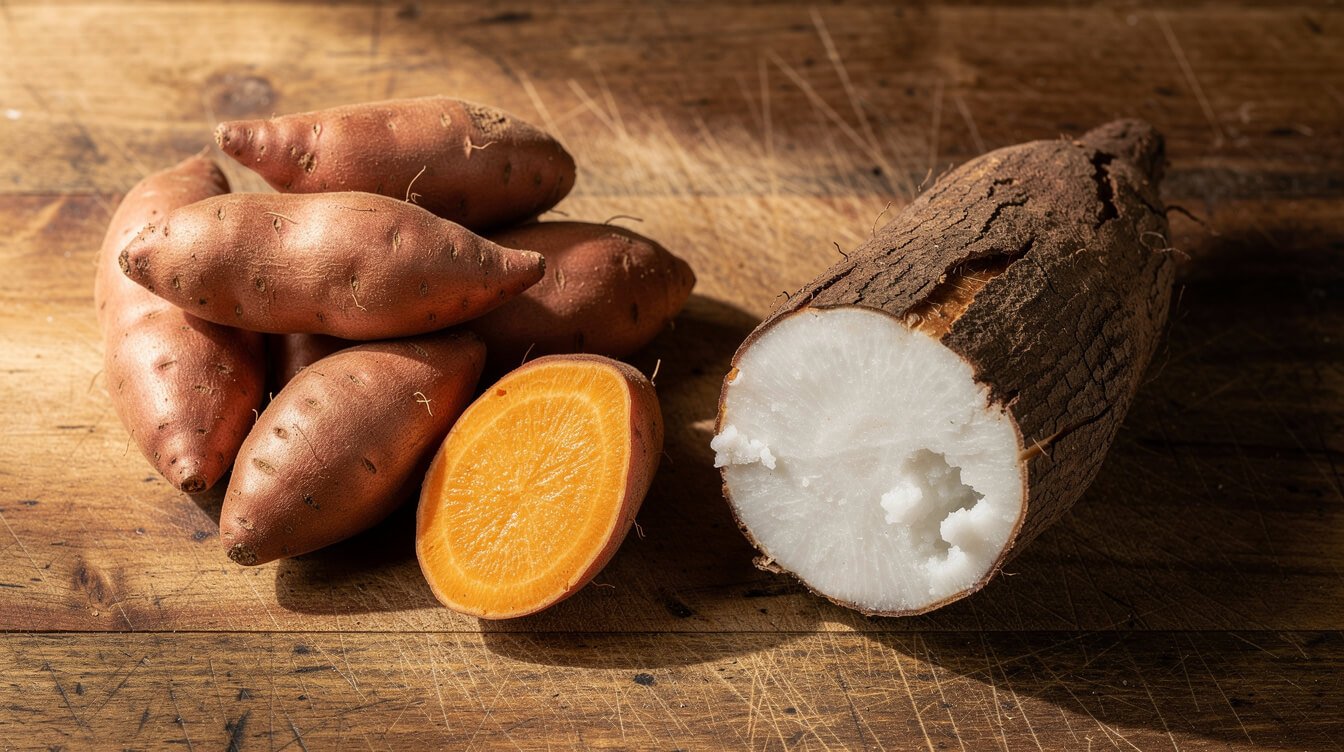 what is the difference between yams and sweet potatoes